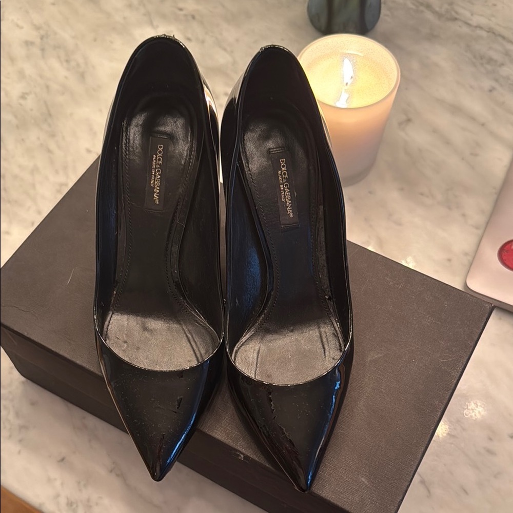 Dolce & Gabbana Black Women's Heels